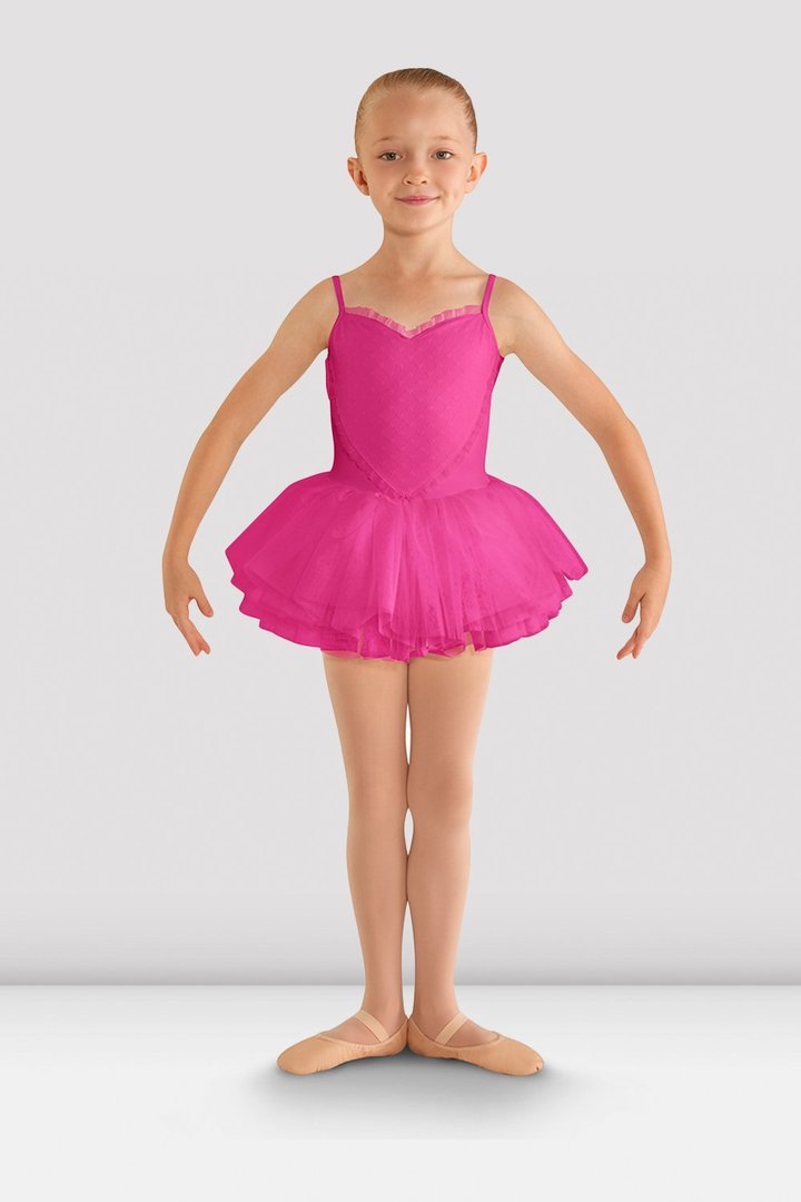 Heart Mesh Cami Tutu Leo CL8168 by Bloch