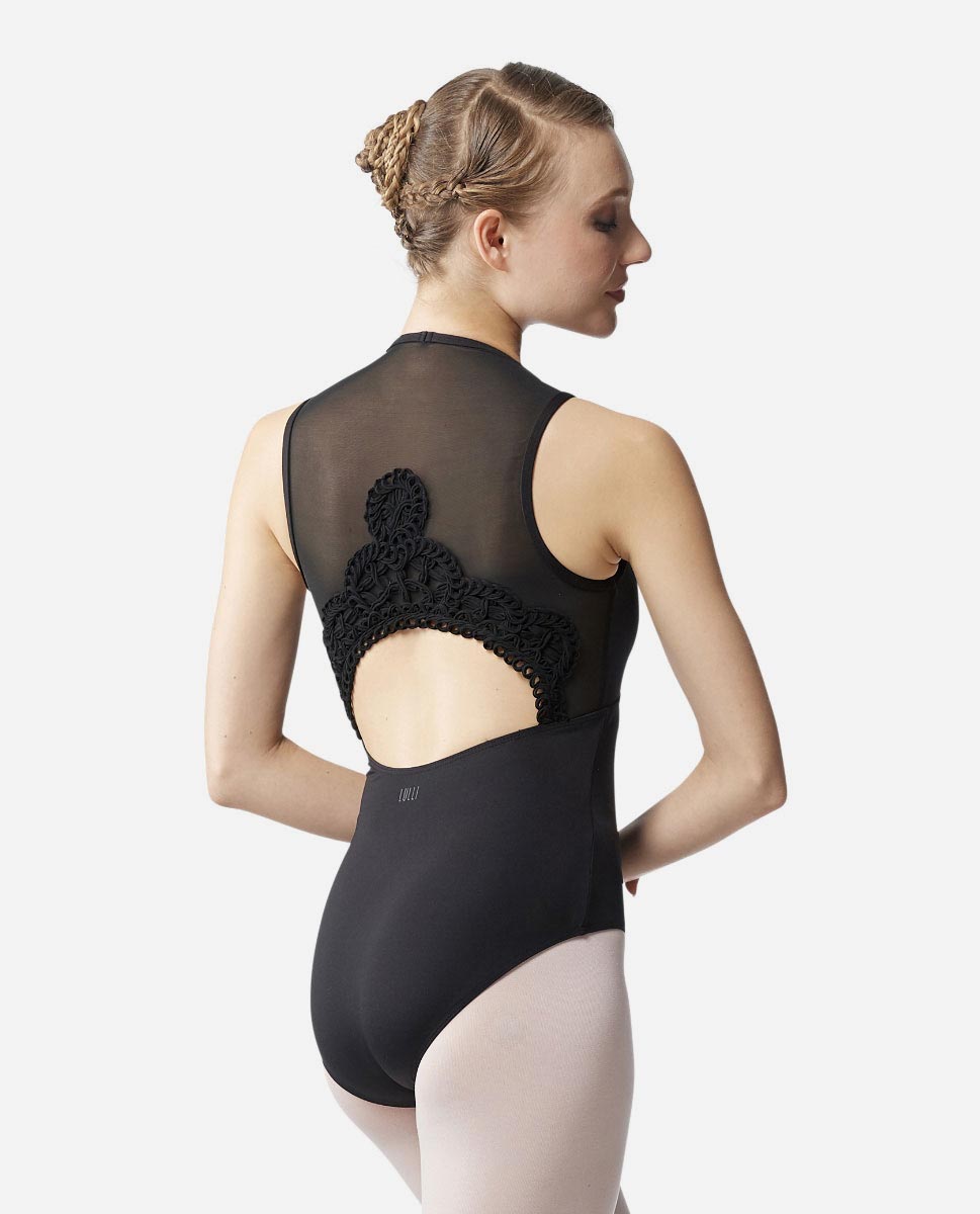 Isabelle Cap Sleeve Leotard LUF617 by Lulli