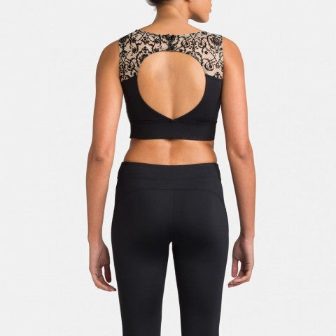 Rococo Riche Crossover Keyhole Bra Top 11127W