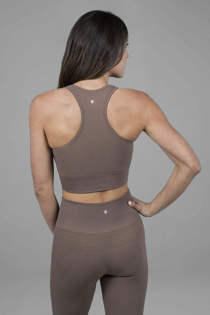 Kathryn Seamless High Neck Yoga Bra