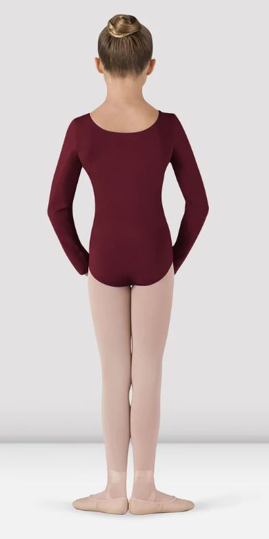 Petite Long Sleeve Round Neck Leo CL5409 by Bloch