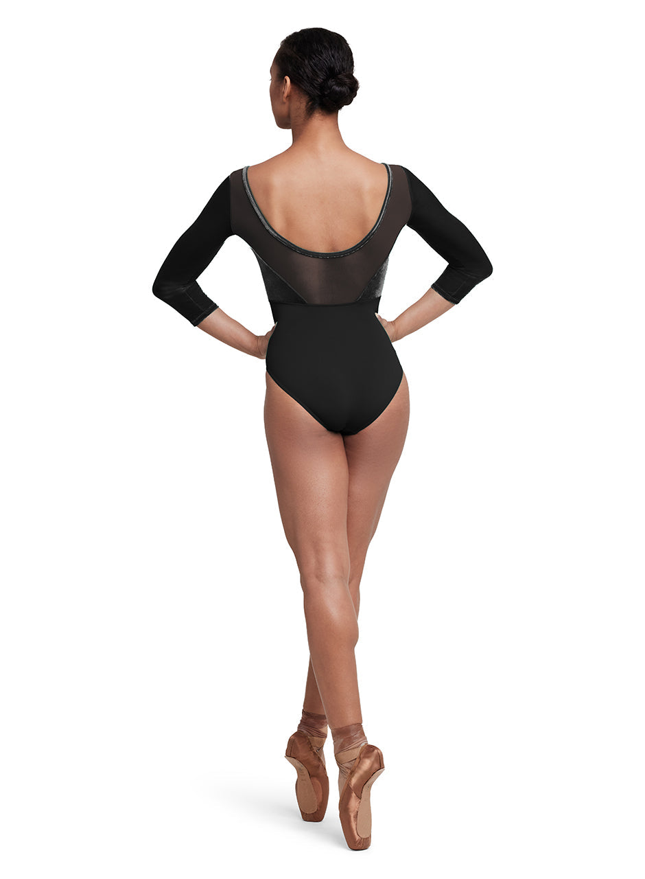 Scoop Neck 3/4 Sleeve Leotard L5236 by Bloch