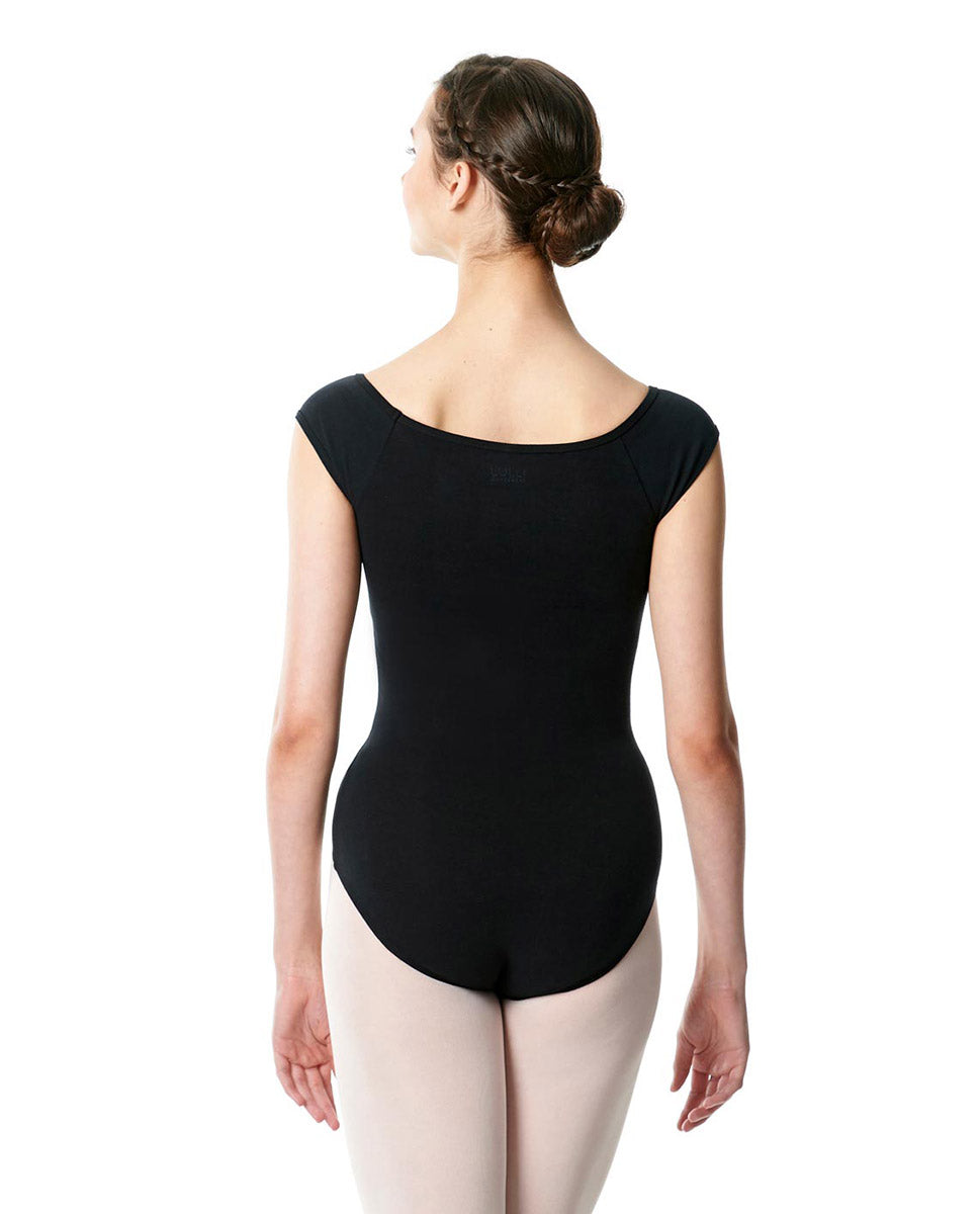 Brushed cotton Cap Sleeve Dance Leotard Dinah LUB215 by Lulli