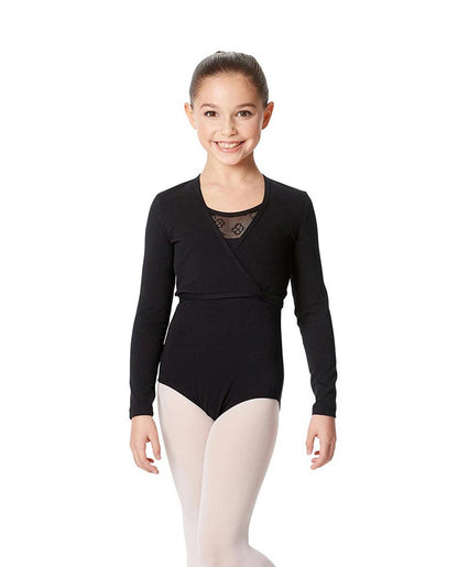 Brushed Cotton Wrap Over Cardigan Arianna LUB245C  by Lulli Dancewear
