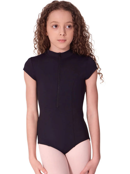 Soft Elegance Short Sleeve Princess Leotard - Tween EL107T by Capezio