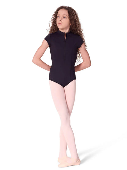 Soft Elegance Short Sleeve Princess Leotard - Tween EL107T by Capezio